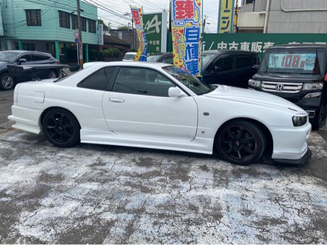 R34スカイライン　色合わせ　塗装直し　お気軽にご相談ください！