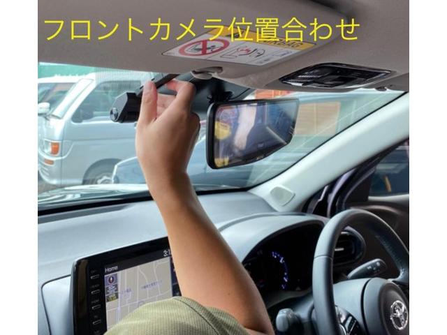 ヤリスクロス　前後ドラレコ取付　パーツ持込大歓迎！　輸入車OK   様々な作業承っております　工賃お気軽にお問い合わせ下さい！