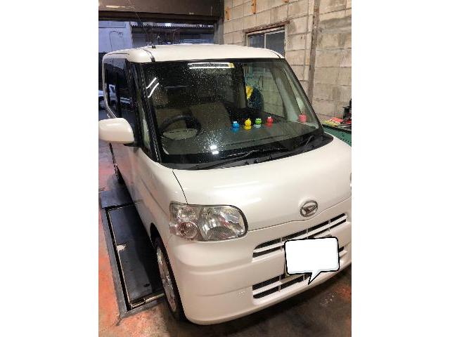 ダイハツ タントL375S 車検 ﾊﾌﾞﾍﾞｱﾘﾝｸﾞ交換　修理　直方市　宮若市　鞍手郡　八幡西区