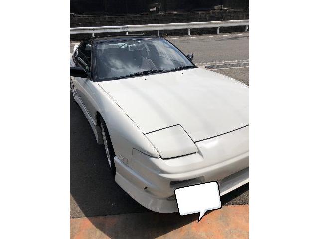 ニッサン 180SX RPS13 エンジンオイル＆フィルター交換 純正ブローオフバルブ取外し