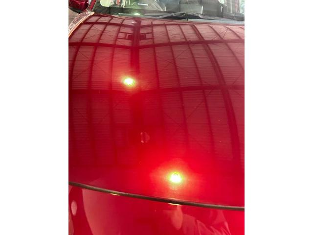 マツダ　デミオ　ボンネット磨き 福岡市　博多区　東区　南区　中央区　春日市　大野城市　太宰府市　粕屋町　志免町　那珂川市　他地域のお客様も大歓迎です！