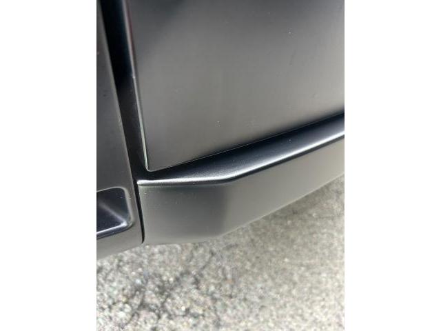 三菱　デリカＤ：５ リアバンパー つや消し 黒　塗装