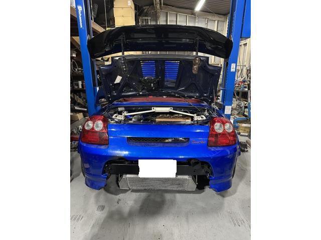 トヨタ　ＭＲ－Ｓ　エンジンルームカスタム　MR-S　ECUセッティング　フルコン　インタークーラー製作　筑前町　朝倉　筑紫野市　小郡市　鳥栖　大刀洗町　大宰府　大野城　博多区　福岡市　南区　那珂川　日田市