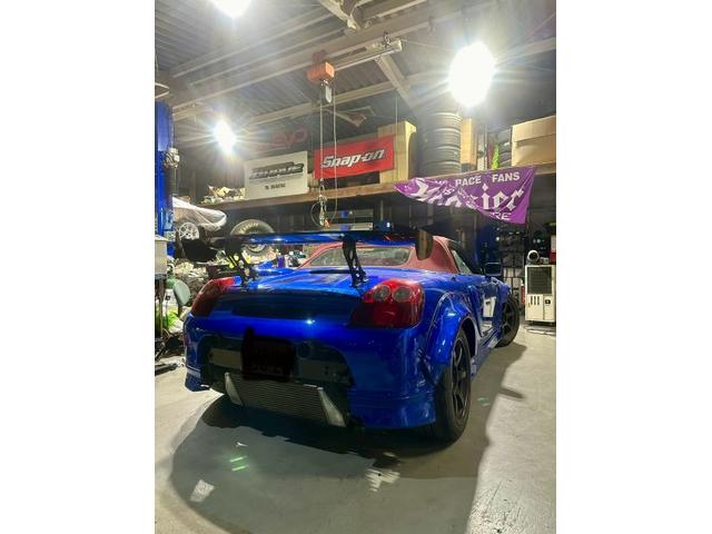 トヨタ　ＭＲ－Ｓ　エンジンルームカスタム　MR-S　ECUセッティング　フルコン　インタークーラー製作　筑前町　朝倉　筑紫野市　小郡市　鳥栖　大刀洗町　大宰府　大野城　博多区　福岡市　南区　那珂川　日田市