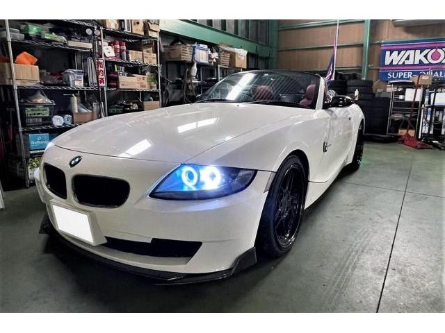 Z4ダブルイカリングヘッドライト加工　ヘッドライト加工　イカリング　福岡市東区　福岡市　宗像市　福津市　古賀市　新宮　糟屋郡　福岡県