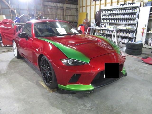 ＮＤＥＲＣ　ロードスター　事故修理　板金塗装　エアロ塗装　大分県　福岡県　熊本県　長崎県　宮崎県　鹿児島県　山口県　広島県　香川県　愛媛県　大分県大分市　福岡県福岡市　熊本県熊本市　佐賀県佐賀市　長崎県長崎市　宮崎県宮崎市　大分県日田市
