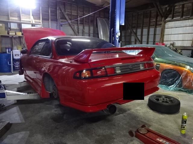 S14 シルビア ブレーキ OH 大分県 福岡県 熊本県 長崎県 宮崎県