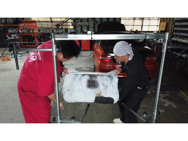 燃料タンクの錆びた　ＪＺＸ１００　チェイサー　タンク錆取り　コーティング　　大分県　福岡県　熊本県　長崎県　宮崎県　鹿児島県　山口県　広島県　愛媛県　大分県大分市　福岡県福岡市　熊本県熊本市　佐賀県佐賀市　宮崎県宮崎市　大分県日田市