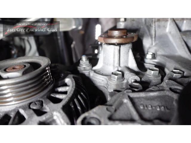 大分市から来店　スイフト　ＺＣ７２Ｓ　ウォーターポンプ交換　サーモスタット交換　ＬＬＣ交換　５．２万ｋｍ　大分県　福岡県　熊本県　長崎県　宮崎県　鹿児島県　山口県　広島県　愛媛県　大分県大分市　福岡県福岡市　大分県日田市　ＳＯＤ－１