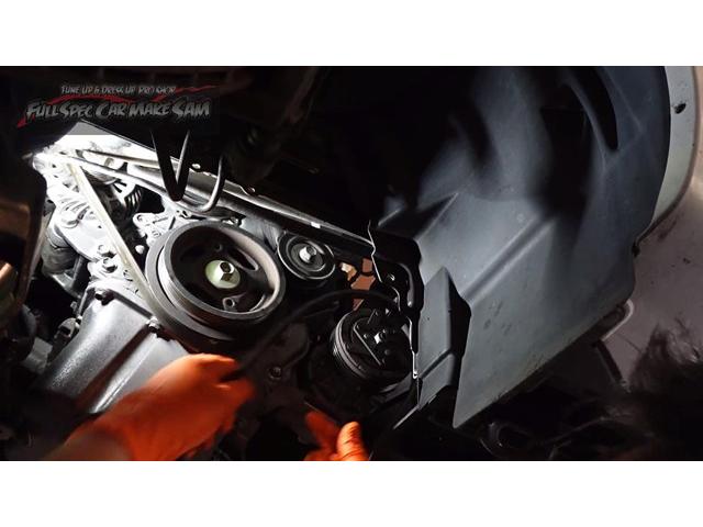 大分市から来店　スイフト　ＺＣ７２Ｓ　ウォーターポンプ交換　サーモスタット交換　ＬＬＣ交換　５．２万ｋｍ　大分県　福岡県　熊本県　長崎県　宮崎県　鹿児島県　山口県　広島県　愛媛県　大分県大分市　福岡県福岡市　大分県日田市　ＳＯＤ－１