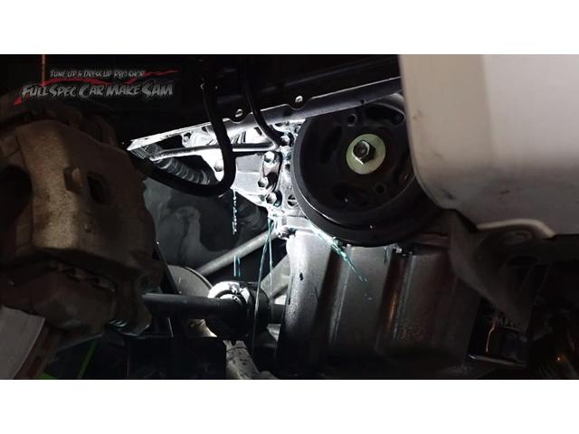 大分市から来店　スイフト　ＺＣ７２Ｓ　ウォーターポンプ交換　サーモスタット交換　ＬＬＣ交換　５．２万ｋｍ　大分県　福岡県　熊本県　長崎県　宮崎県　鹿児島県　山口県　広島県　愛媛県　大分県大分市　福岡県福岡市　大分県日田市　ＳＯＤ－１