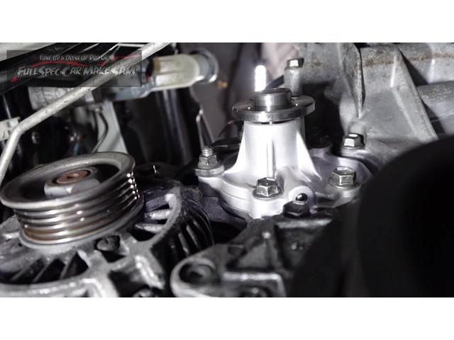 大分市から来店　スイフト　ＺＣ７２Ｓ　ウォーターポンプ交換　サーモスタット交換　ＬＬＣ交換　５．２万ｋｍ　大分県　福岡県　熊本県　長崎県　宮崎県　鹿児島県　山口県　広島県　愛媛県　大分県大分市　福岡県福岡市　大分県日田市　ＳＯＤ－１