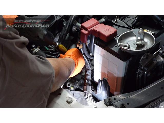 大分市から来店　スイフト　ＺＣ７２Ｓ　ウォーターポンプ交換　サーモスタット交換　ＬＬＣ交換　５．２万ｋｍ　大分県　福岡県　熊本県　長崎県　宮崎県　鹿児島県　山口県　広島県　愛媛県　大分県大分市　福岡県福岡市　大分県日田市　ＳＯＤ－１