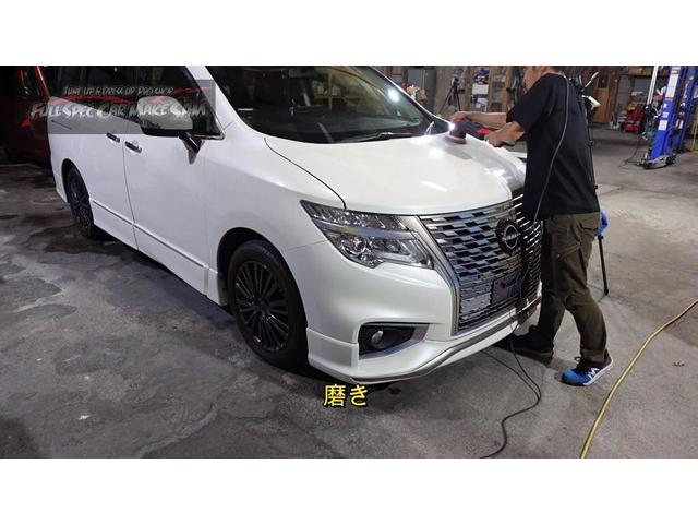 エルグランド　Ｅ５２　サムエディション　売れましたので　納車準備　中古車　販売車　納車　水垢取り　バッテリー交換　大分県　福岡県　熊本県　長崎県　宮崎県　鹿児島県　山口県　広島県　愛媛県　大分県大分市　福岡県福岡市　大分県日田市　ＳＯＤ－１