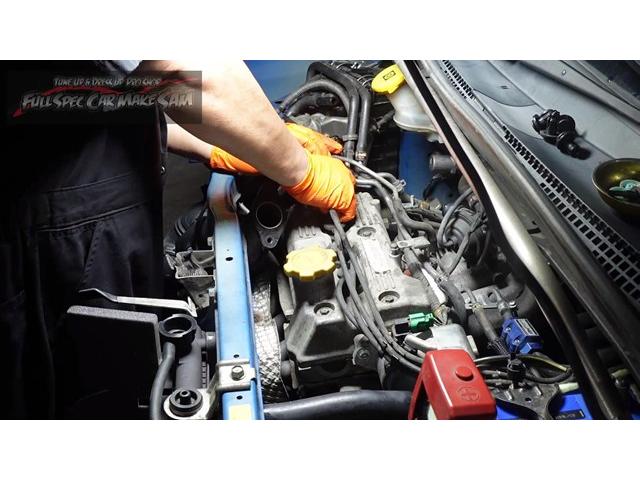 後編　群馬から来店の　ステラ　タイトなスケジュールで作業量が多い　エンジン回り作業　他　大分県　福岡県　熊本県　長崎県　宮崎県　鹿児島県　山口県　広島県　愛媛県　大分県大分市　福岡県福岡市　大分県日田市　ＳＯＤ－１