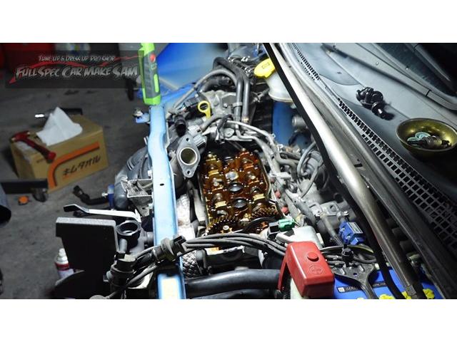 後編　群馬から来店の　ステラ　タイトなスケジュールで作業量が多い　エンジン回り作業　他　大分県　福岡県　熊本県　長崎県　宮崎県　鹿児島県　山口県　広島県　愛媛県　大分県大分市　福岡県福岡市　大分県日田市　ＳＯＤ－１