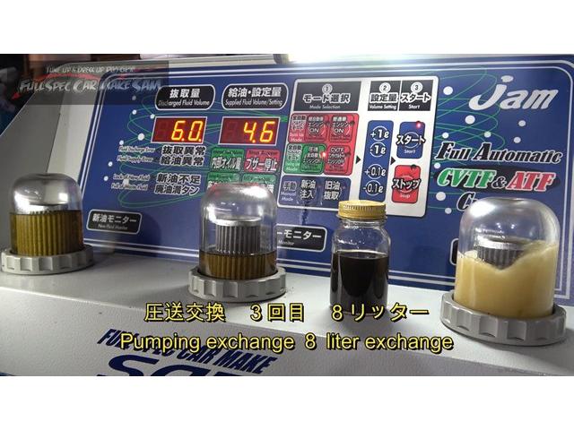 広島県から２度目の来店　８０ヴォクシー　ＣＶＴＦ圧送交換　エアコンフラッシング　トルコン太郎　ＡＴＦ交換　大分県　福岡県　熊本県　長崎県　宮崎県　鹿児島県　山口県　広島県　愛媛県　大分県大分市　福岡県福岡市　大分県日田市　ＳＯＤ－１