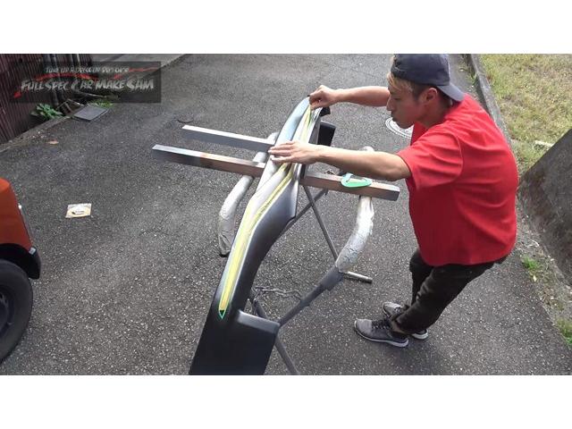 ３　注文販売エルグランド　サムエディション製作　鈑金塗装　後期化　オーロラペイント　顔面スワップ　Ｅ５２　大分県　福岡県　熊本県　長崎県　宮崎県　鹿児島県　山口県　広島県　愛媛県　大分県大分市　福岡県福岡市　大分県日田市　ＳＯＤ－１