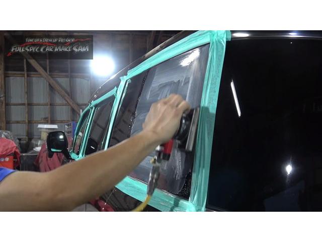 注文販売の　Ｅ５２　エルグランド　サムエディションします　ヘッドライト塗装　ガラス磨き　後期化　納車準備　大分県　福岡県　熊本県　長崎県　宮崎県　鹿児島県　山口県　広島県　愛媛県　大分県大分市　福岡県福岡市　大分県日田市　ＳＯＤ－１