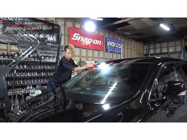 注文販売の　Ｅ５２　エルグランド　サムエディションします　ヘッドライト塗装　ガラス磨き　後期化　納車準備　大分県　福岡県　熊本県　長崎県　宮崎県　鹿児島県　山口県　広島県　愛媛県　大分県大分市　福岡県福岡市　大分県日田市　ＳＯＤ－１