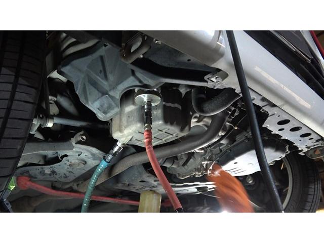 長崎県から来店　３３万ｋｍ走行　ＭＫ３２Ｓ　スペーシア　エアコンフラッシング　スラッジナイザー　大分県　福岡県　熊本県　長崎県　宮崎県　鹿児島県　山口県　広島県　愛媛県　大分県大分市　福岡県福岡市　大分県日田市　ＳＯＤ－１