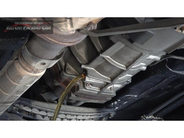 ２５年落ちの　ＪＺＸ１１０　マーク２　オイル漏れ　オイルパン脱着　車検整備
　エアコンフラッシング　大分県　福岡県　熊本県　長崎県　宮崎県　鹿児島県　山口県　広島県　愛媛県　大分県大分市　福岡県福岡市　大分県日田市　ＳＯＤ－１