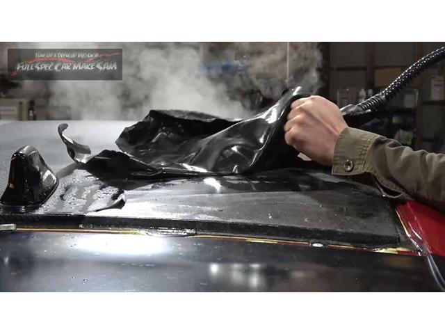 ＧＲヤリス　カーボンラッピング剥がし　カーボンルーフ　クリア塗装　大分県　福岡県　熊本県　長崎県　宮崎県　鹿児島県　山口県　広島県　愛媛県　大分県大分市　福岡県福岡市　大分県日田市　ＳＯＤ－１