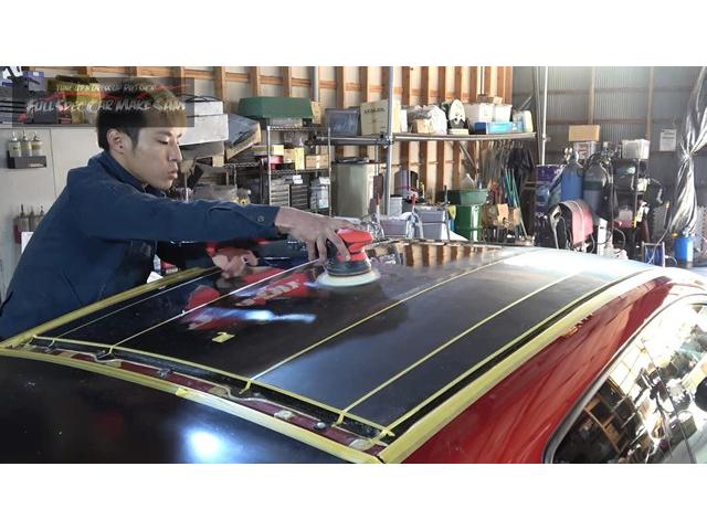 ＧＲヤリス　カーボンラッピング剥がし　カーボンルーフ　クリア塗装　大分県　福岡県　熊本県　長崎県　宮崎県　鹿児島県　山口県　広島県　愛媛県　大分県大分市　福岡県福岡市　大分県日田市　ＳＯＤ－１