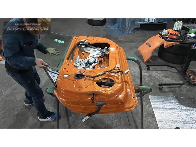 中編　事故修理　ＨＺ３３　フェアレディーＺ　オールペイント　全塗装　日章旗　大分県　福岡県　熊本県　長崎県　宮崎県　鹿児島県　山口県　広島県　愛媛県　大分県大分市　福岡県福岡市　大分県日田市　ＳＯＤ－１