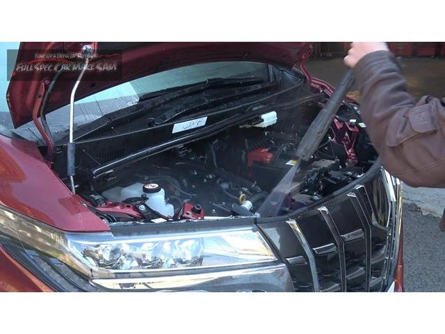 ③　注文販売で買ってきた　アルファード　ＧＧＨ３０　エグゼブティブ　納車準備　クリーニング　ガラス磨き　大分県　福岡県　熊本県　長崎県　宮崎県　鹿児島県　山口県　広島県　愛媛県　大分県大分市　福岡県福岡市　大分県日田市　ＳＯＤ－１