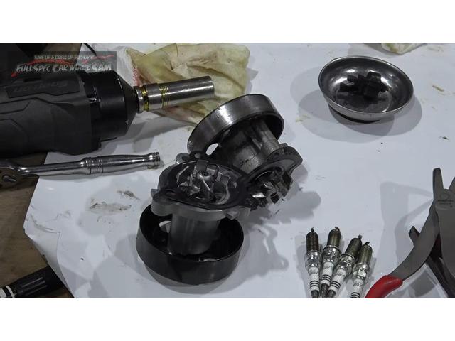 １後編　エルグランド　注文販売？？　サムエディション製作　ウォーターポンプ交換　プラグ交換　大分県　福岡県　熊本県　長崎県　宮崎県　鹿児島県　山口県　広島県　愛媛県　大分県大分市　福岡県福岡市　大分県日田市　ＳＯＤ－１