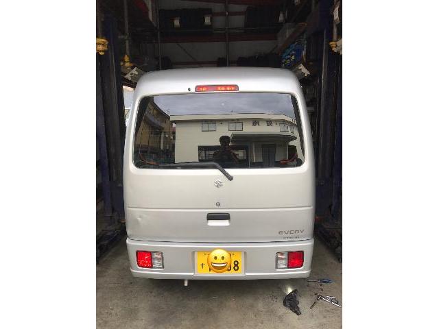 エブリィ 車検 整備 交換 ハイマウントストップランプ エンジンオイル オイルエレメント エアーエレメント プラグ カーアクト大分 大分市 修理 車買取 車廃車 大分市山津町 大分市小池原 大分市乙津 大分市金池 大分市府内 大分市横尾