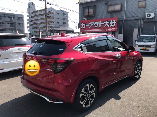 ヴェゼル　車高調取付　アルミホイール　交換　ライト調整　アライメント調整　カーアクト大分　大分市　修理　車廃車　車買取　車下取り　注文販売　大分市山津町　大分市公園通り　大分市金池　大分市小池原　大分市大在　大分市坂ノ市　大分市森町