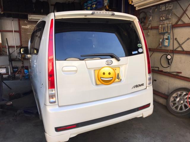 ムーブ　下回り　洗浄　塗装　カーアクト大分　大分市　修理　交換　車検　整備　ナビ　テレビ　フロントガラス　ドライブレコーダー　アライメント　タイヤ　オイル　バッテリー　マフラー　キズ　ヘコミ　板金　タント　コペン　ハイゼット　ミラ　アトレー