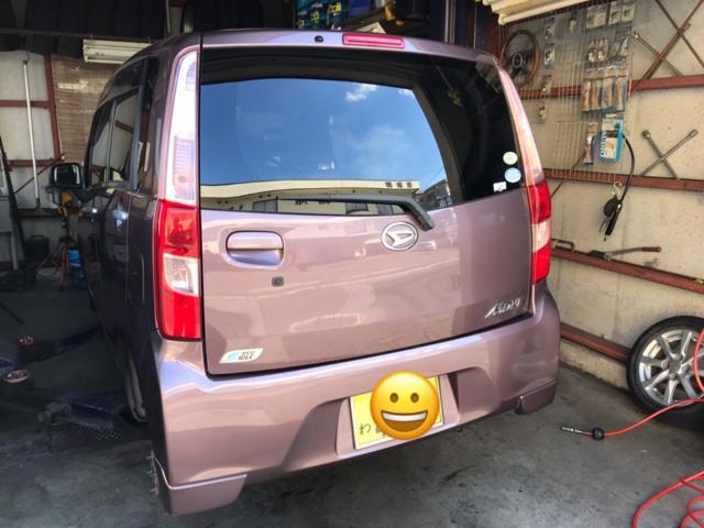 ムーヴ 車検 整備 エンジン 不調 ダイレクトイグニッション テール 交換 修理 カーアクト大分 大分市 持込 取付 オイル タイヤ プラグ ナビ テレビ マフラー パンク タント コペン ハイゼット ミラ イース アトレー タフト