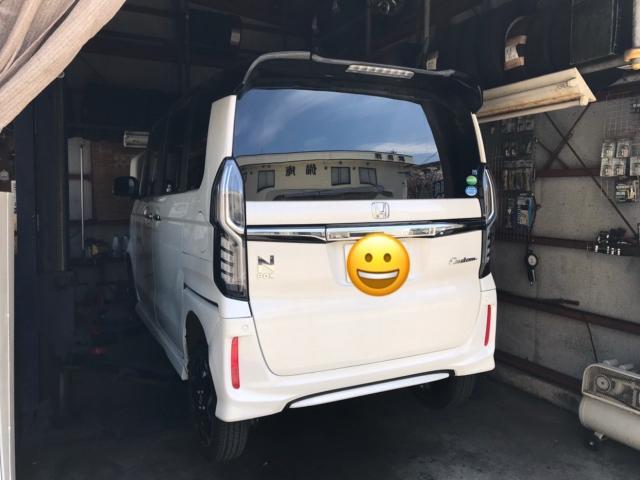 クラウン N-BOX オイル 交換 カーアクト大分 大分市 修理 車検 整備 タイヤ バッテリー マフラー 持込 取付 廃車 買取 注文販売 ドライブレコーダー フロントガラス アライメント キズ ヘコミ