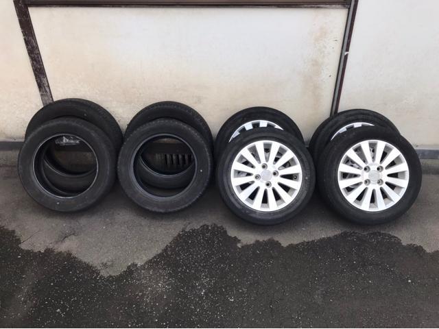 ステラ　ホイール・　中古　タイヤ　交換　大分市　廃車　高価　買取　レッカー搬送　車
