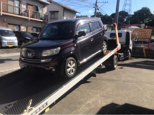 トヨタ　ｂＢ　修理　買取　廃車　事故　故障　不動車　パンク　持ち込み　タイヤ　交換　アマゾン　楽天　ドライブレコーダー　レッカー搬送　カーアクト大分　