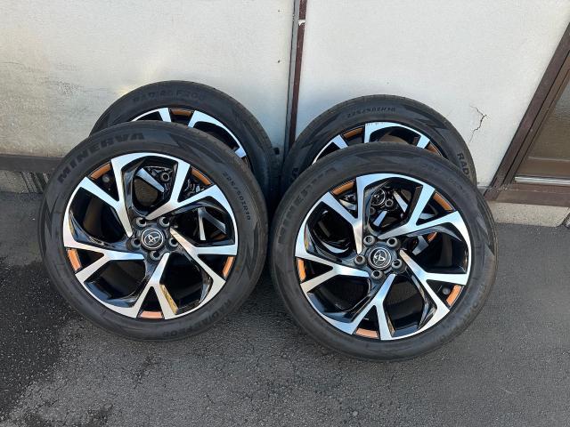 トヨタ　Ｃ－ＨＲ　ホイール　持ち込み　タイヤ　交換　大分　カーアクト大分　車　修理　高価　車検　買取　整備　廃車　キズ　事故　ヘコミ　故障　フロントガラス　不動車　アマゾン　パンク　楽天　スタッドレスタイヤ　付け替え　ドライブレコーダー