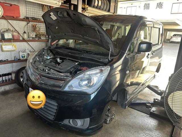 スズキ　ソリオ　車検　整備　車　カーアクト大分　高価　持ち込み　買取　タイヤ　廃車　交換　事故　アマゾン　故障　楽天　不動車　フロントガラス　パンク　レッカー搬送　バッテリー　ベルト　