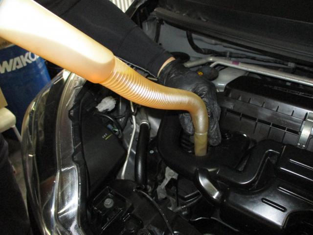 ミライース　ガソリン車用(オイル交換)　オイルフィルター交換　エアコンフィルター交換　バッテリー交換　北九州市　小倉南区　修理