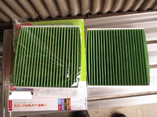 ミライース　ガソリン車用(オイル交換)　オイルフィルター交換　エアコンフィルター交換　バッテリー交換　北九州市　小倉南区　修理