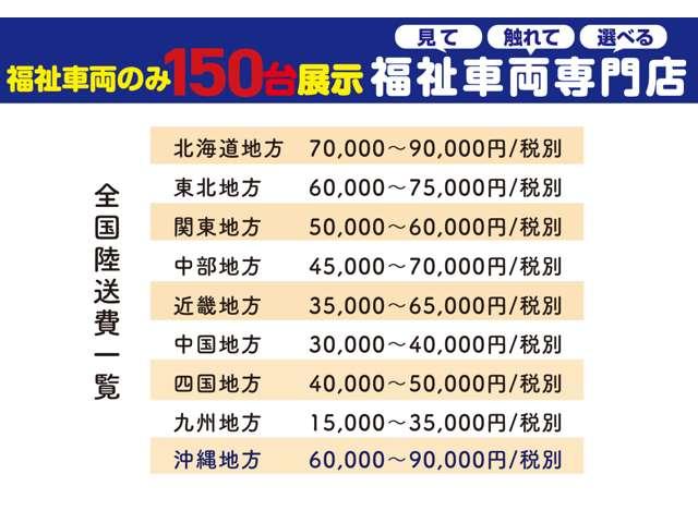 福祉車両のみ１５０台展示　福祉車両専門店（一社）福祉車両のたすかる