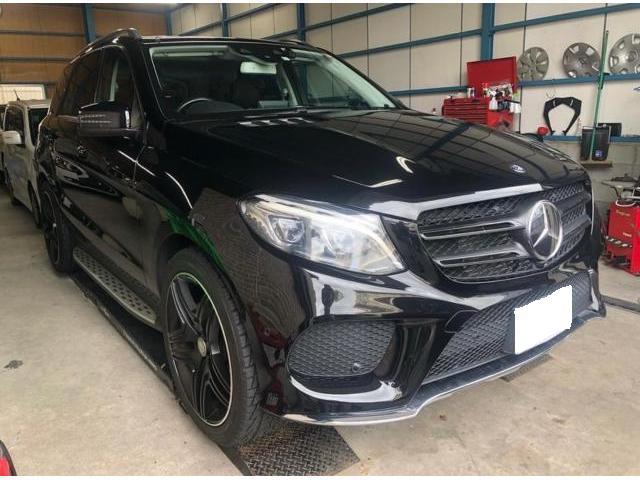 メルセデスベンツ ＧＬＥ　パナメリカーナグリル取付 外装パーツ交換、取付 整備 大野城市 春日市 筑紫野市 太宰府市 福岡市 南区 博多区 中央区 城南区 福岡 佐賀 長崎 大分 熊本 鹿児島 宮崎 九州