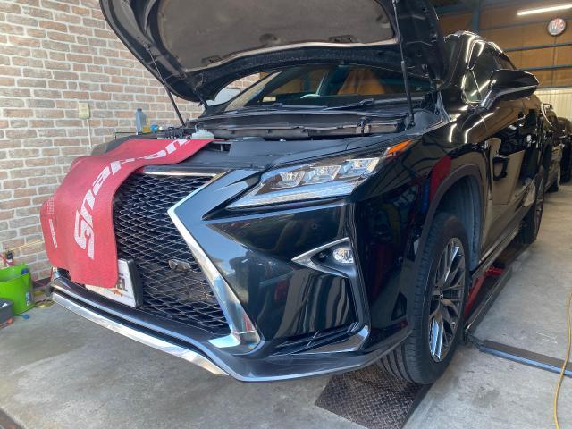 レクサス ＲＸ300 エンジンオイル交換 ドアバイザー取り付け 車検 整備 大野城市 春日市 筑紫野市 太宰府市 福岡市 南区 博多区 中央区 城南区 福岡 佐賀 長崎 大分 熊本 鹿児島 宮崎 九州