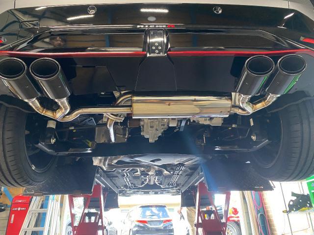 日産　オーラ ニスモ マフラー交換 エンドパイプ交換 クラクション交換 ホーン交換 外装品・エアロパーツ取付 整備 大野城市 春日市 筑紫野市 太宰府市 福岡市 南区 博多区 中央区 城南区 福岡 佐賀 長崎 大分 熊本 鹿児島 宮崎 九州