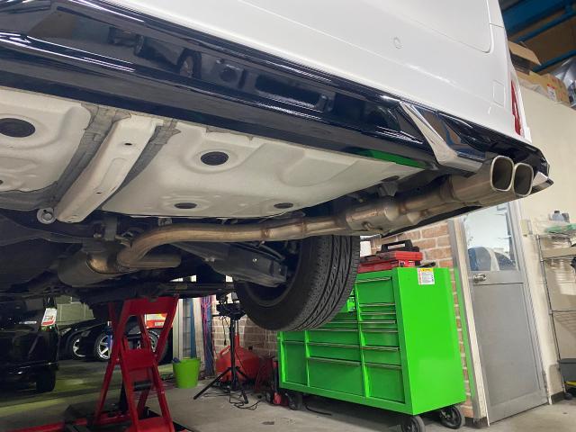 トヨタ　アルファード　モデリスタエアロ取付 スポイラー サイドパネル 外装パーツ交換、取付 整備 大野城市 春日市 筑紫野市 太宰府市 福岡市 南区 博多区 中央区 城南区 福岡 佐賀 長崎 大分 熊本 鹿児島 宮崎 九州