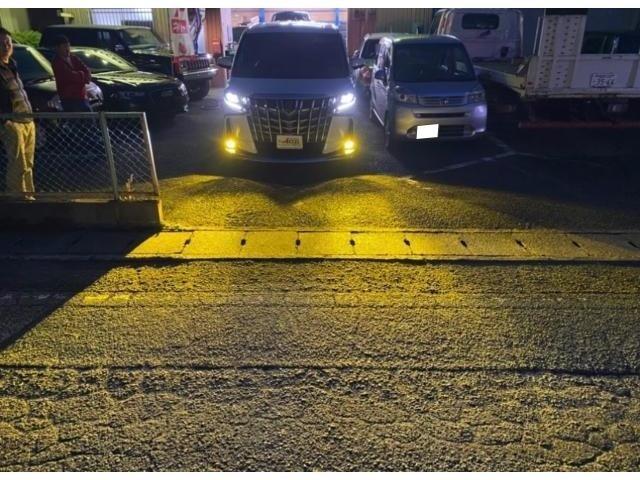 トヨタ　アルファード　フォグランプ交換 フォグランプユニット交換 ライト・ウィンカー類修理・整備 大野城市 春日市 筑紫野市 太宰府市 福岡市 南区 博多区 中央区 城南区 福岡 佐賀 長崎 大分 熊本 鹿児島 宮崎 九州