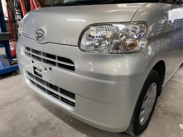 ダイハツ　タント　バンパー補修塗装　ヘッドライトコーティング　那珂川市・福岡市博多区、南区、城南区、早良区、西区、東区、中央区・春日市・大野城市・太宰府市・筑紫野市、他地域のお客様も大歓迎です！