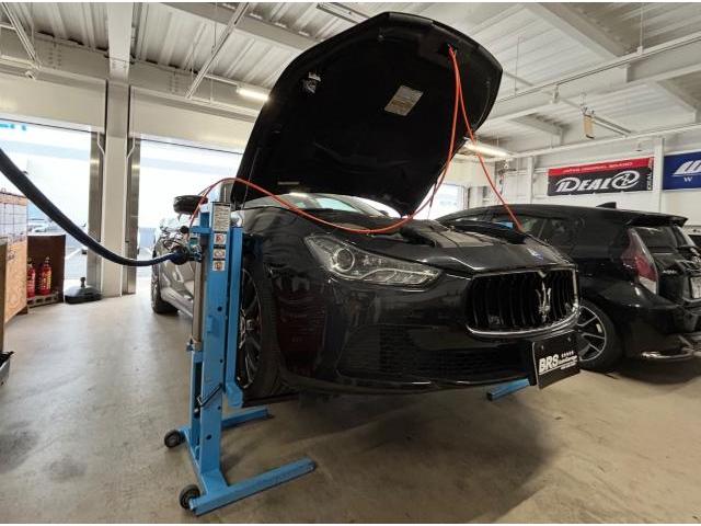 ﾏｾﾗﾃｨ ｷﾞﾌﾞﾘ ﾚｳﾞｧﾝﾃ ｸﾞﾗﾝﾂｰﾘｽﾞﾓ ｵｲﾙ DPF洗浄 交換 取付 取り付け 車検 持込 持ち込み ﾃﾞｯﾄﾞﾆﾝｸﾞ 構造変更 福岡市 中央区 博多区 南区 西区 東区 天神 那の津 ｶｽﾀﾑ